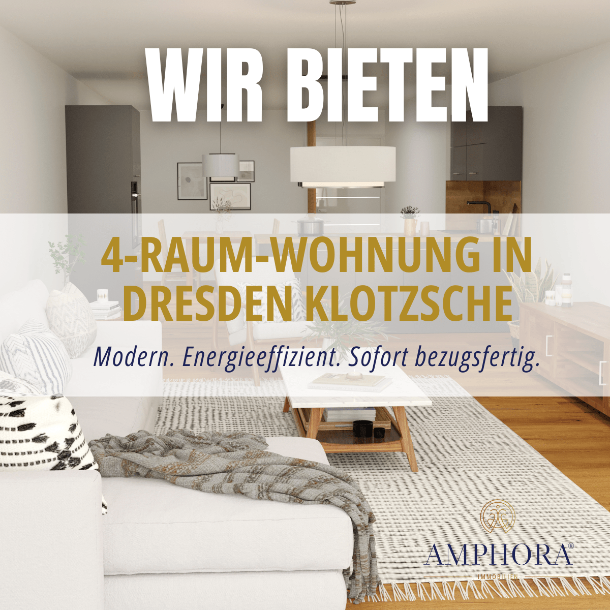4-Raum-Wohnung in Dresden Klotzschen kaufen