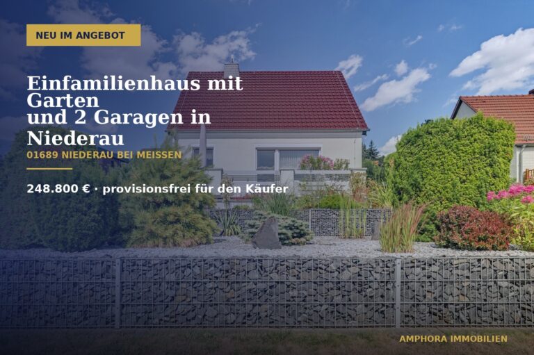 Einfamilienhaus kaufen in Niederau bei Meißen | AMPHORA